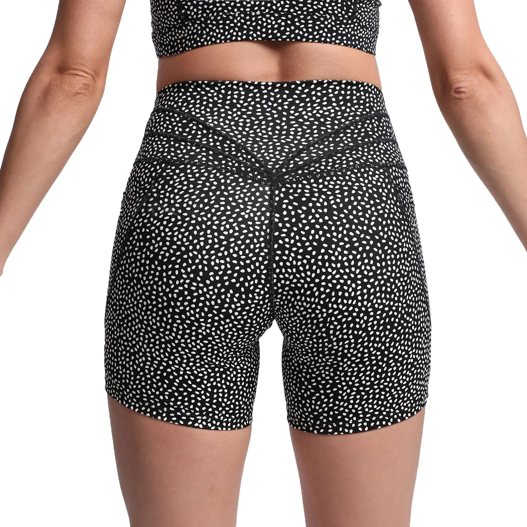 Aoxjox 3 Waist Seam Side Pocket Shorts sold by Aoxjox product image thumbnail 5