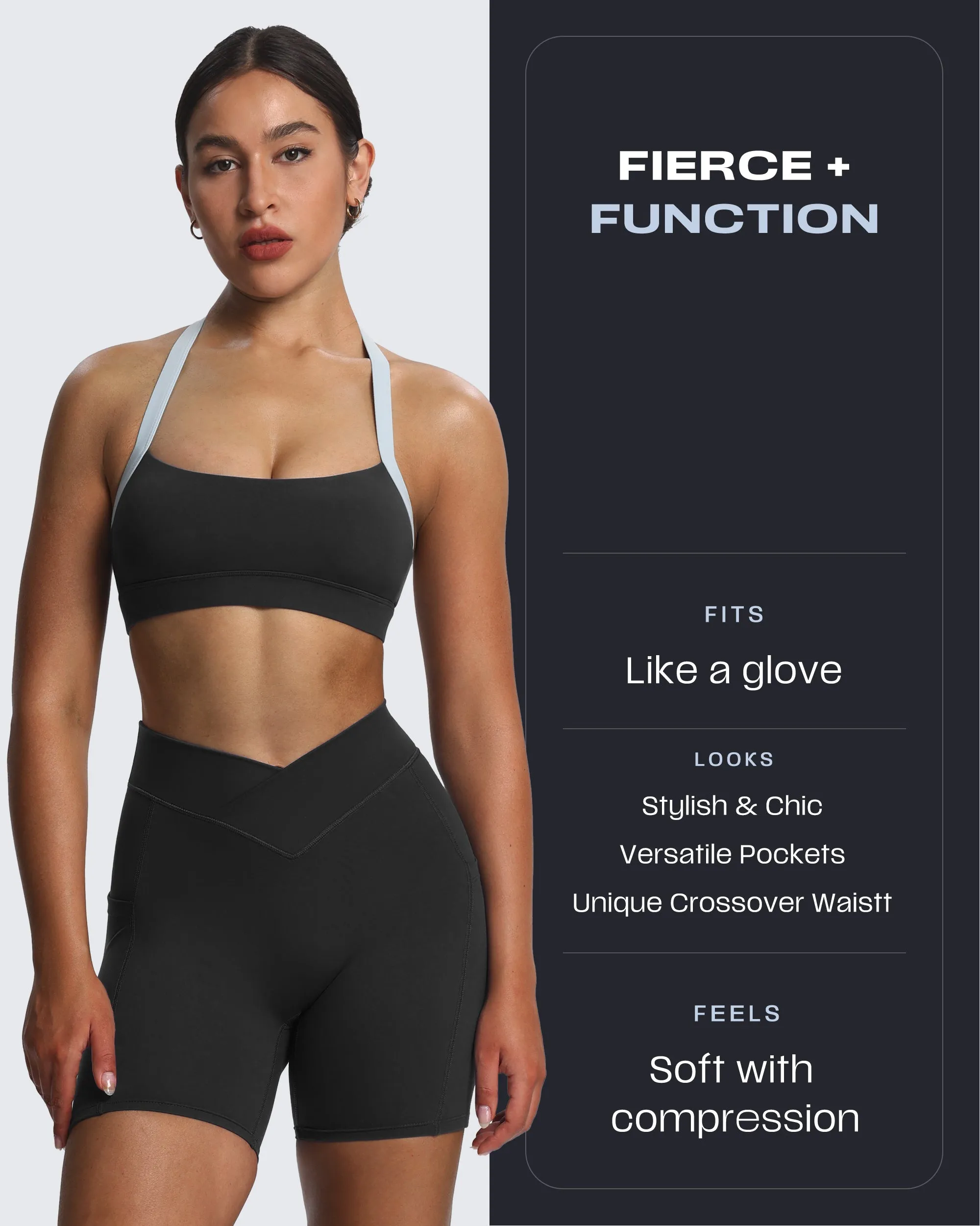 Aoxjox "Polly" Biker Shorts sold by Aoxjox product image thumbnail 3