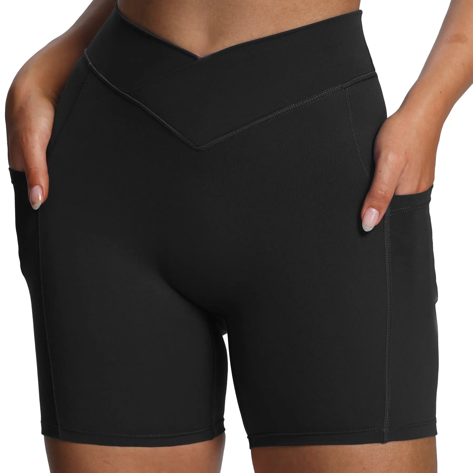 Aoxjox "Polly" Biker Shorts sold by Aoxjox product image thumbnail 2