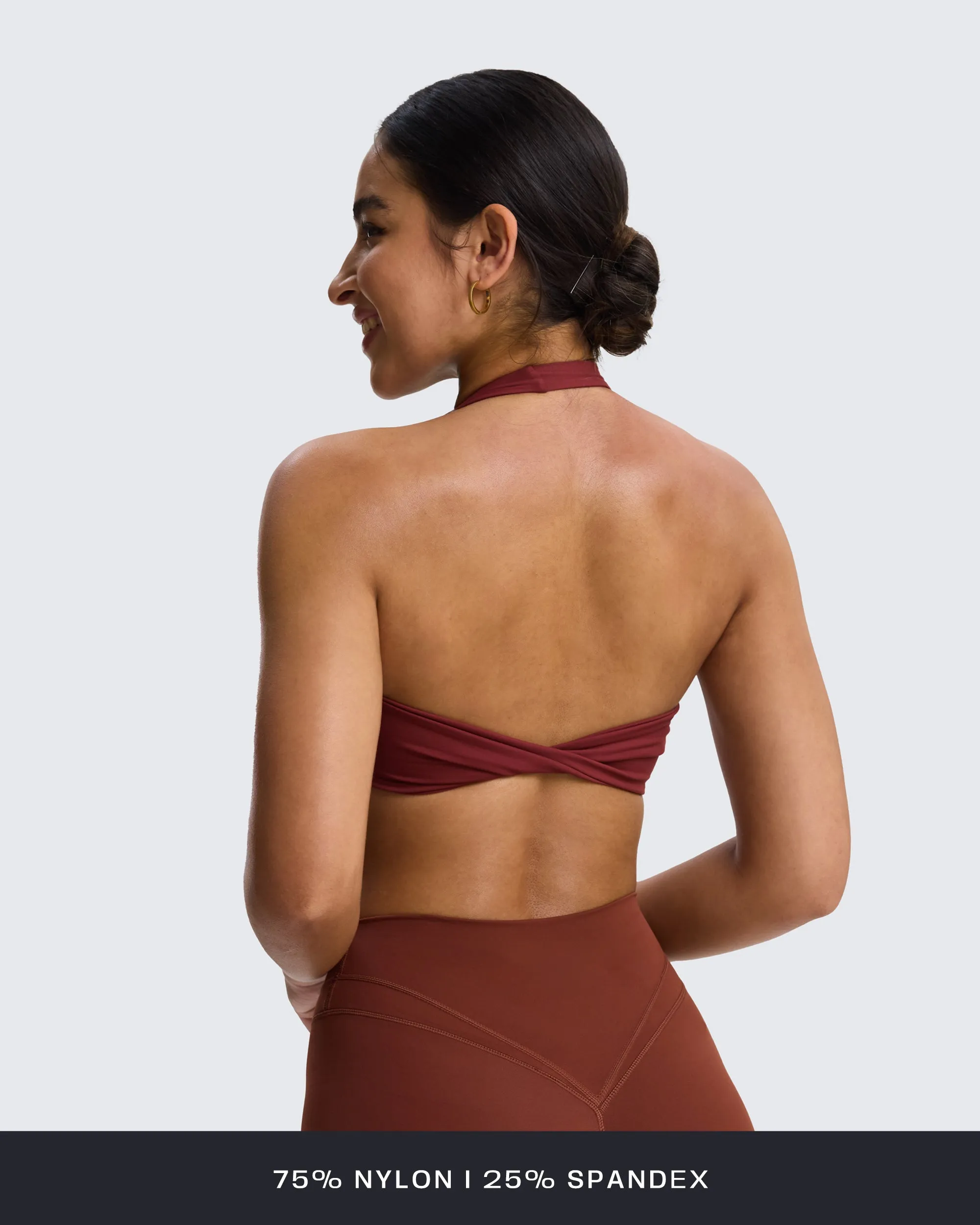 Aoxjox "Rosie" Halter Sports Bra sold by Aoxjox product image thumbnail 5