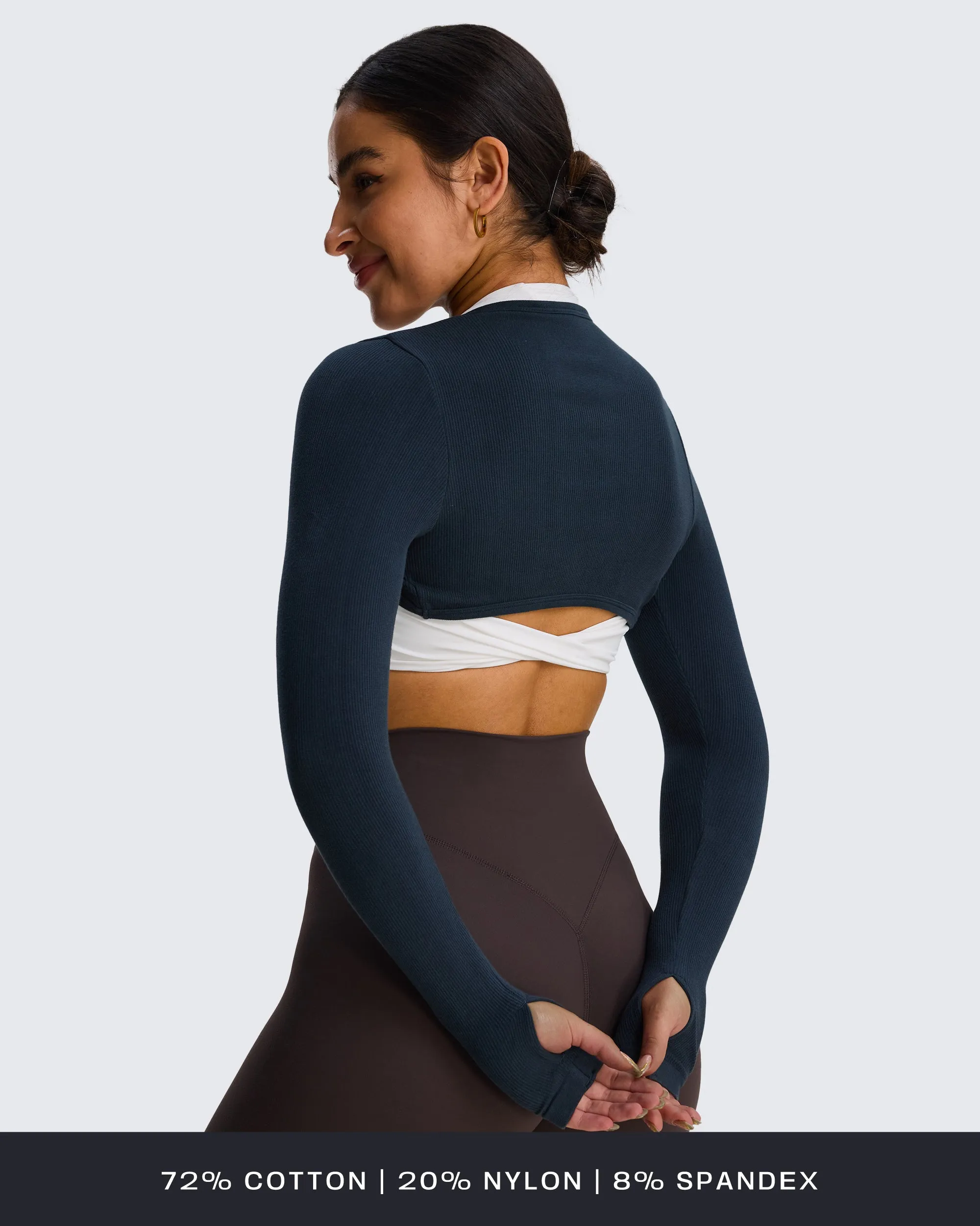 Aoxjox "Seamless Shrug" sold by Aoxjox product image thumbnail 4