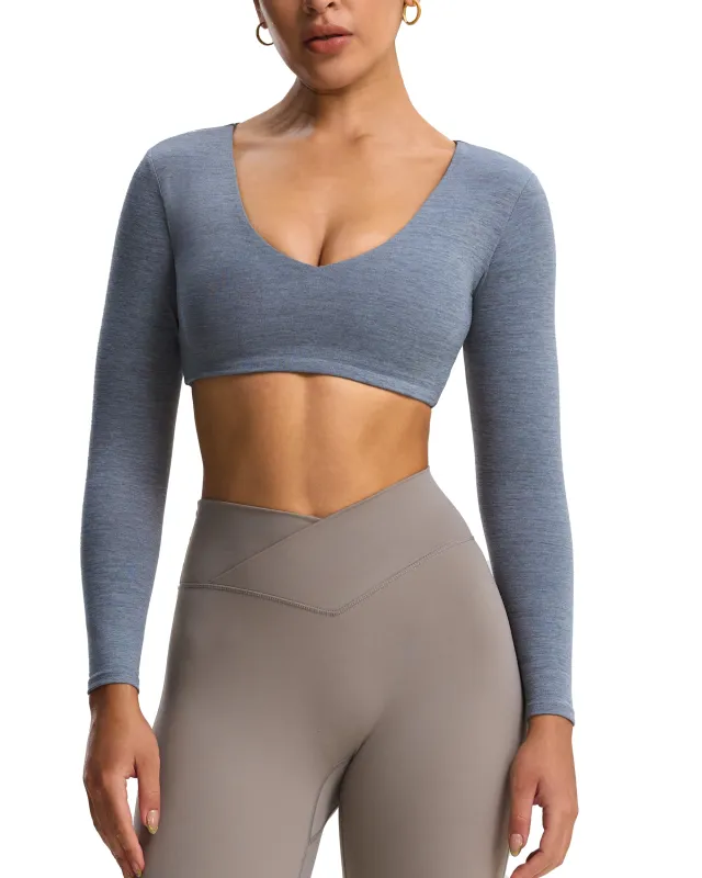 Aoxjox "Stacey" V Neck Long Sleeve made by Aoxjox