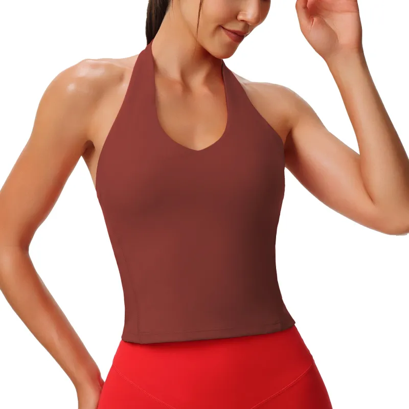 Aoxjox "Hailey Halter" Tank Top sold by Aoxjox