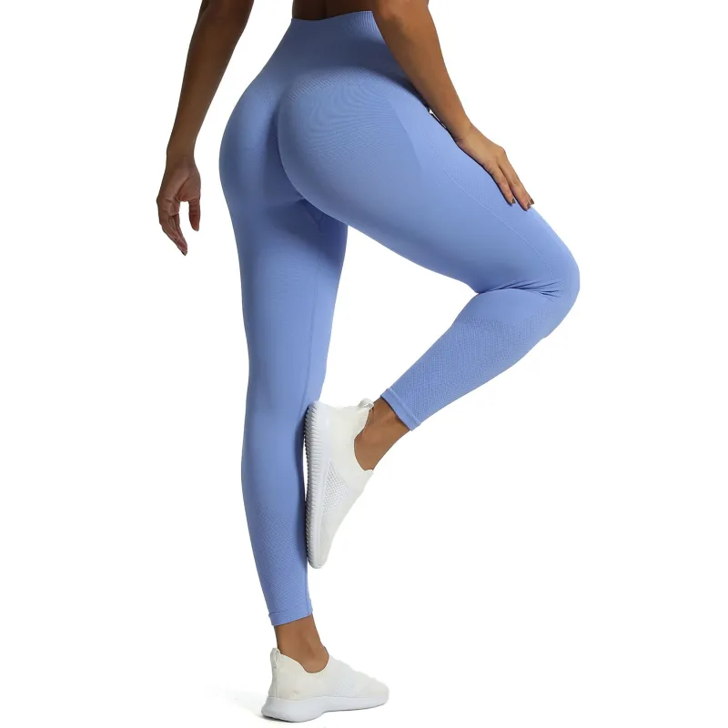 Aoxjox Contour "Sculpt" Seamless Scrunch Leggings sold by Aoxjox