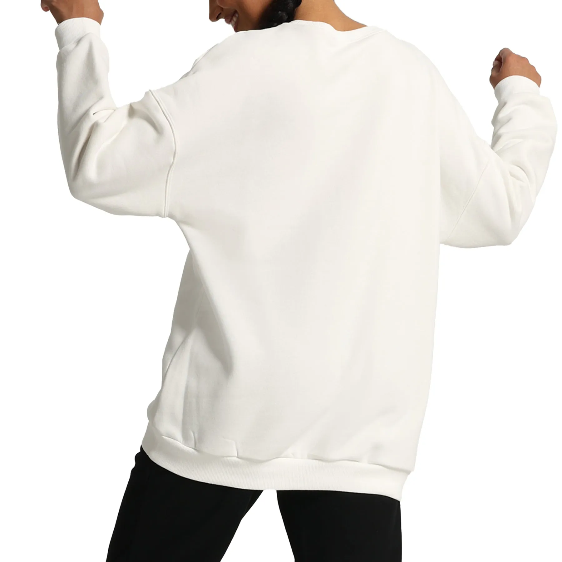 Aoxjox Oversized Crewneck Sweater sold by Aoxjox product image thumbnail 5