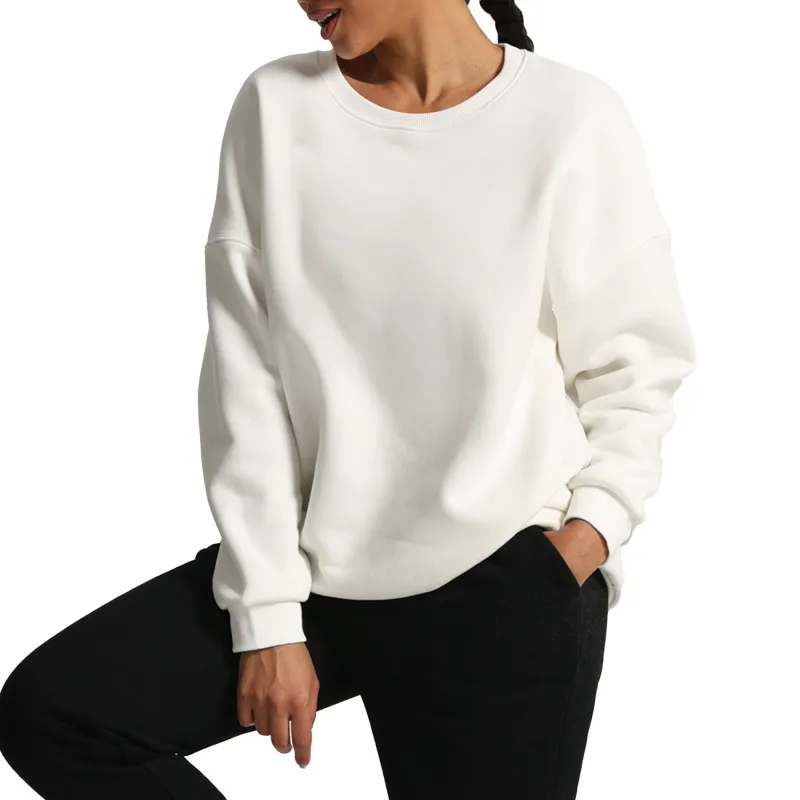 Aoxjox Oversized Crewneck Sweater made by Aoxjox