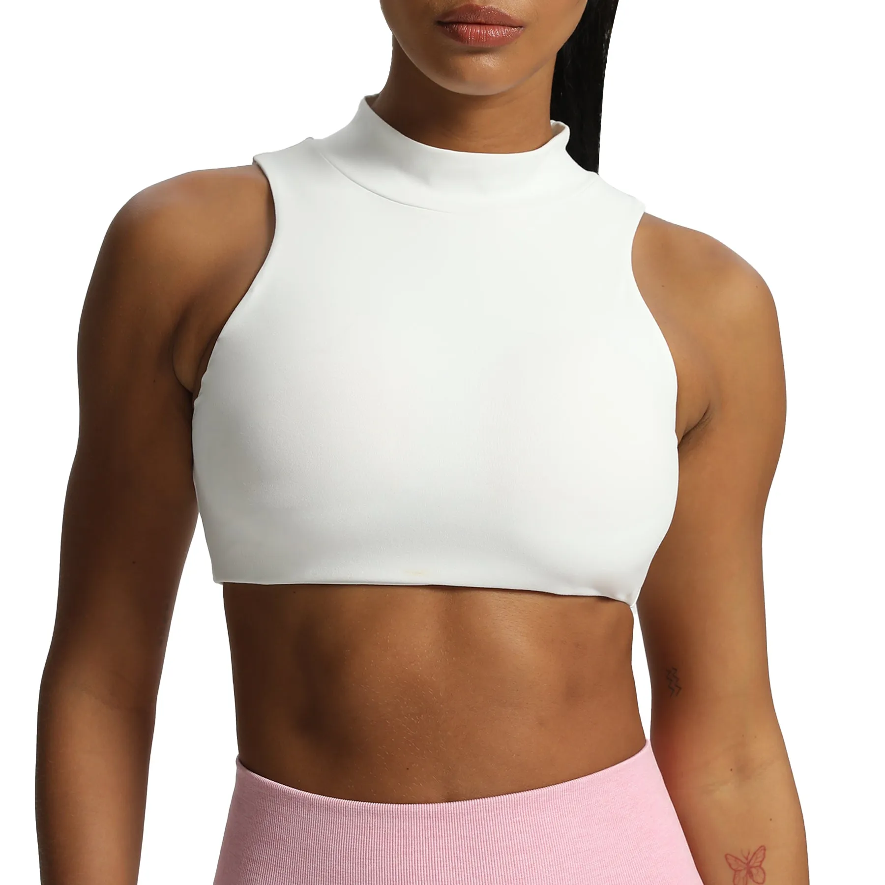 Aoxjox "Kim" Cut Out Faux Turtle Neck sold by Aoxjox product image thumbnail 2