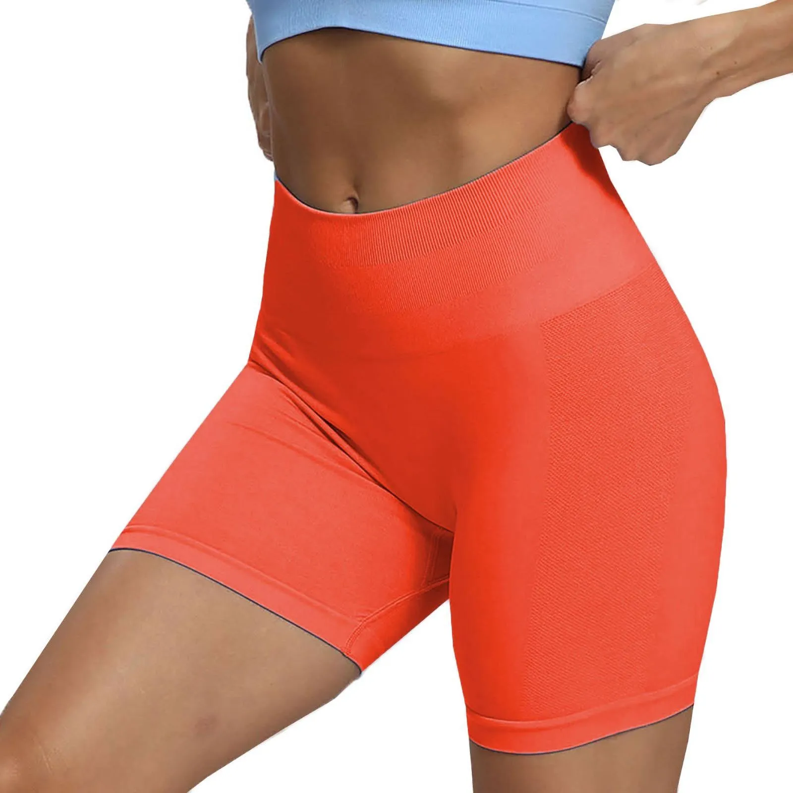 Aoxjox Asset 6" Seamless Scrunch Shorts (Brights) sold by Aoxjox product image thumbnail 3