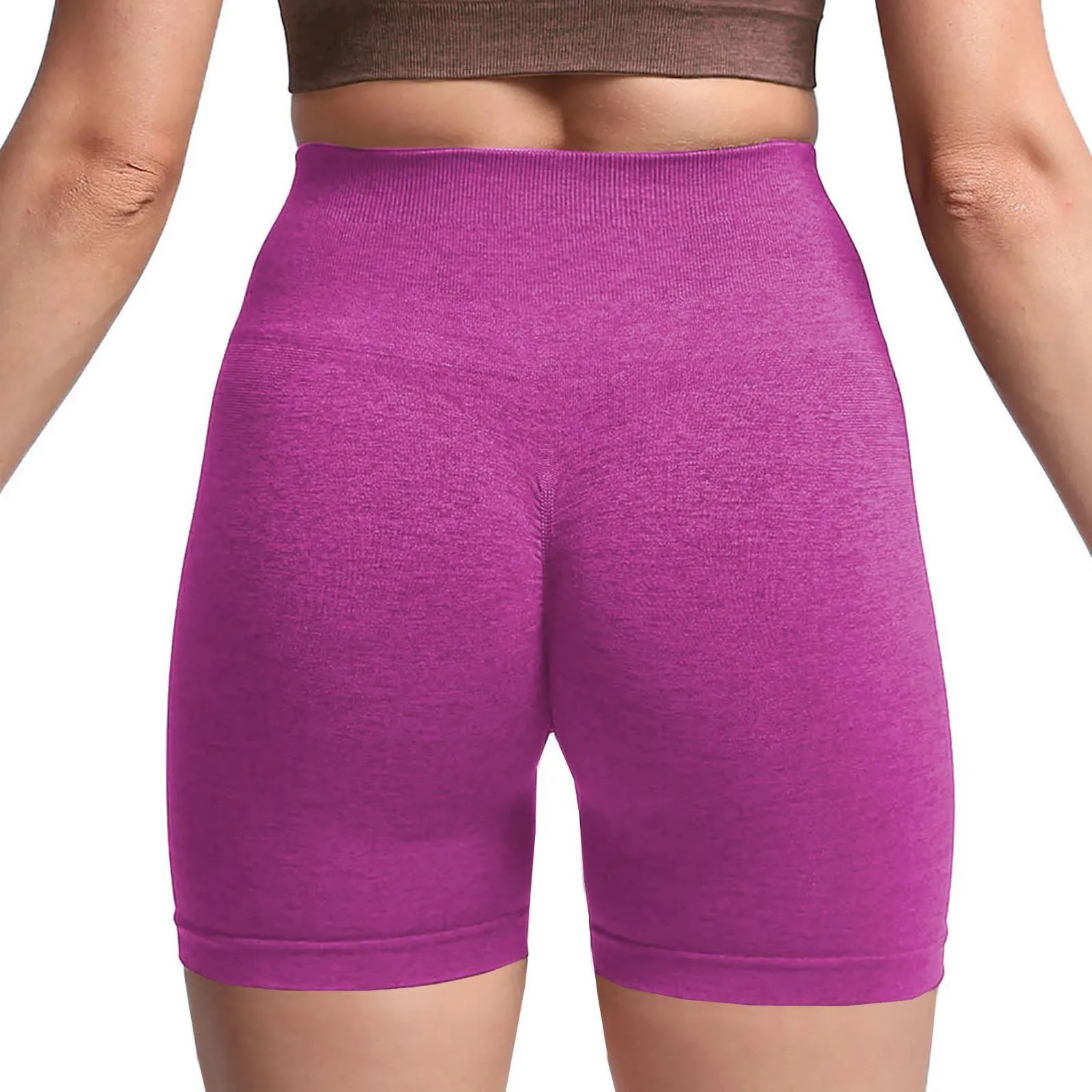 Aoxjox Asset 6" Seamless Scrunch Shorts (Brights) sold by Aoxjox product image thumbnail 5