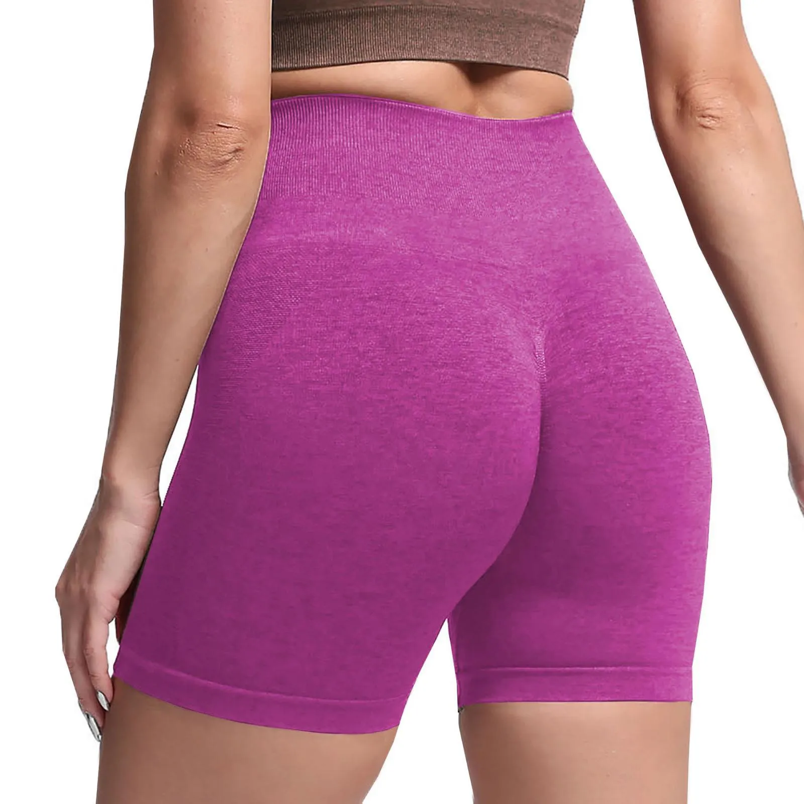 Aoxjox Asset 6" Seamless Scrunch Shorts (Brights) sold by Aoxjox product image thumbnail 2