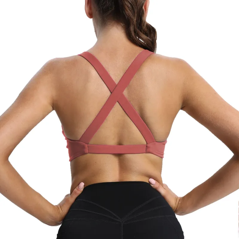 Aoxjox "Satara" Sports Bra (DARKS) sold by Aoxjox