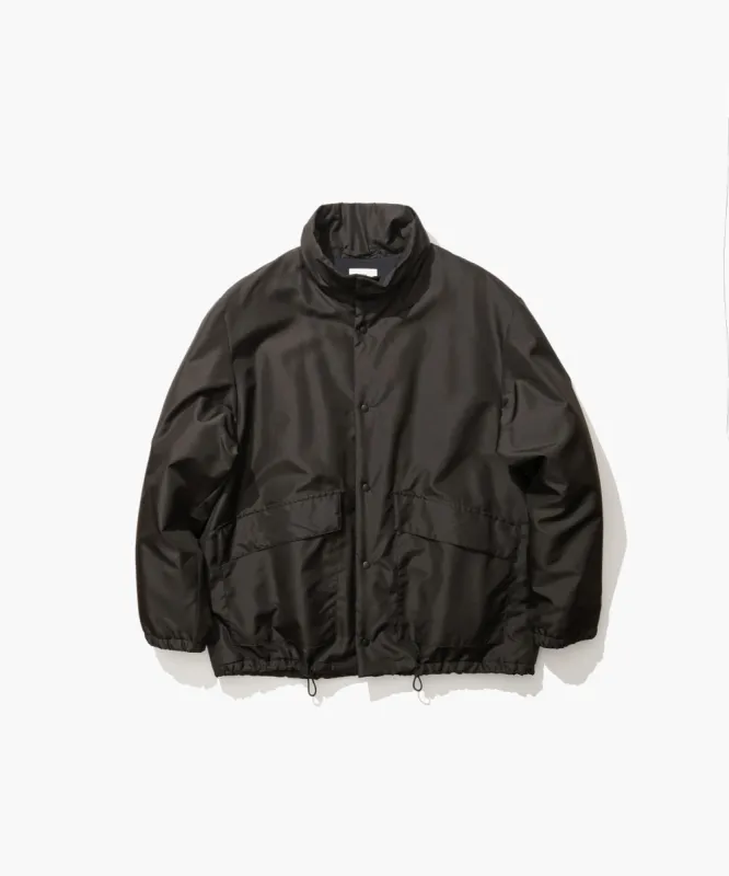 ACRYLIC COATED SILK | PADDED STAND COACH JACKET sold by ATON