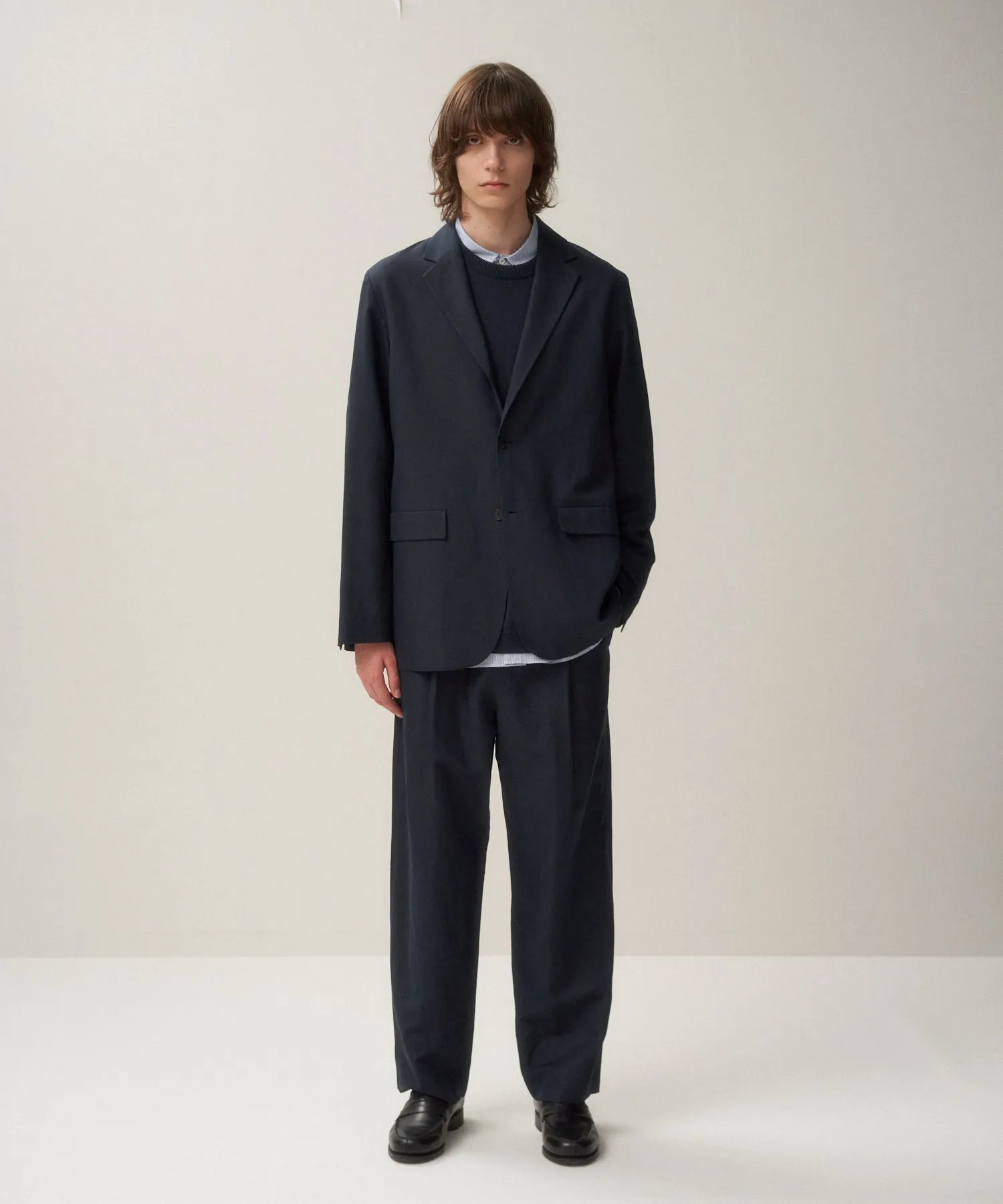 SILK WASHI TWILL | TAILORED JACKET sold by ATON product image thumbnail 5