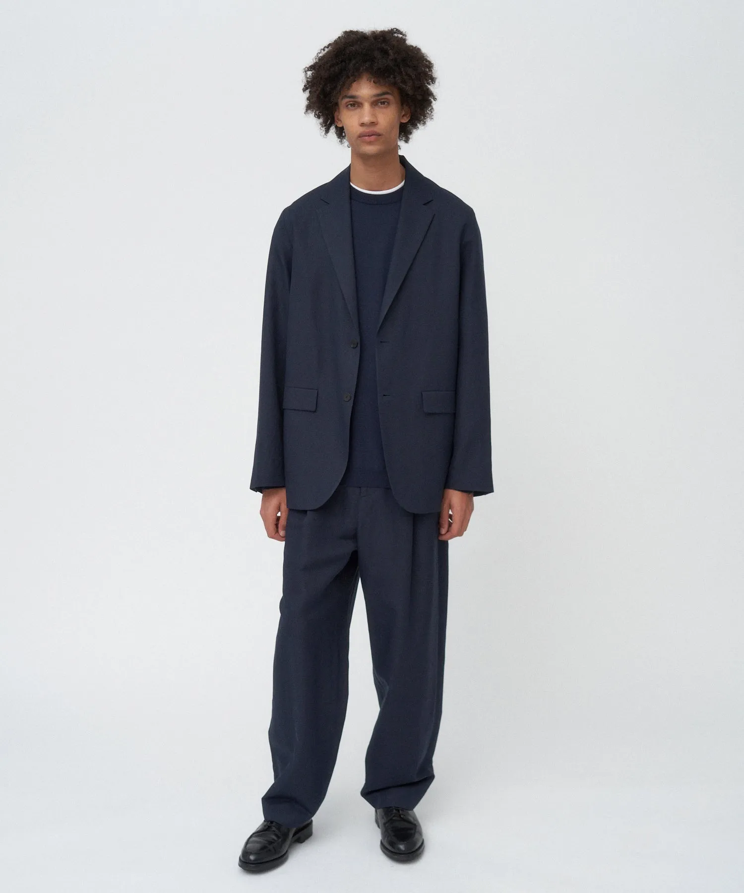 SILK WASHI TWILL | TAILORED JACKET sold by ATON product image thumbnail 3