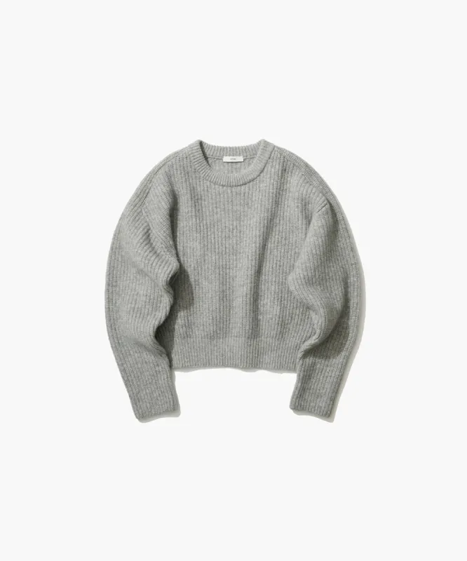 WOOL CASHMERE SILK | CREWNECK SWEATER sold by ATON