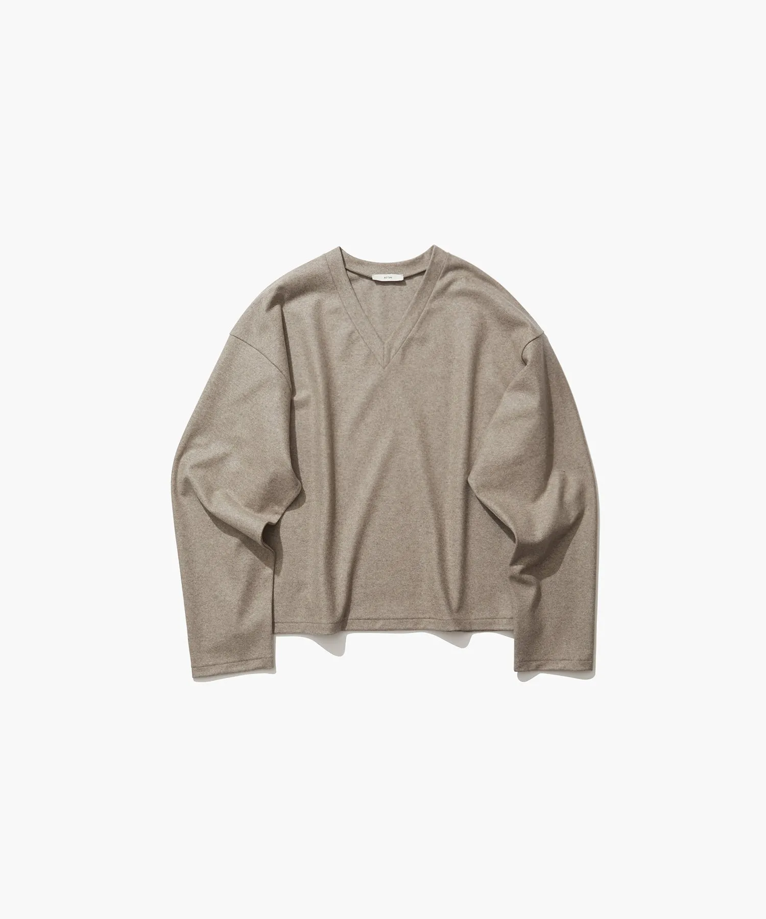 MERINO COLLEGE JERSEY | V-NECK PULLOVER sold by ATON