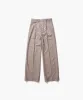 MERINO COLLEGE FLANNEL | WIDE STRAIGHT PANTS sold by ATON