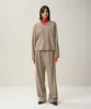 MERINO COLLEGE FLANNEL | WIDE STRAIGHT PANTS sold by ATON