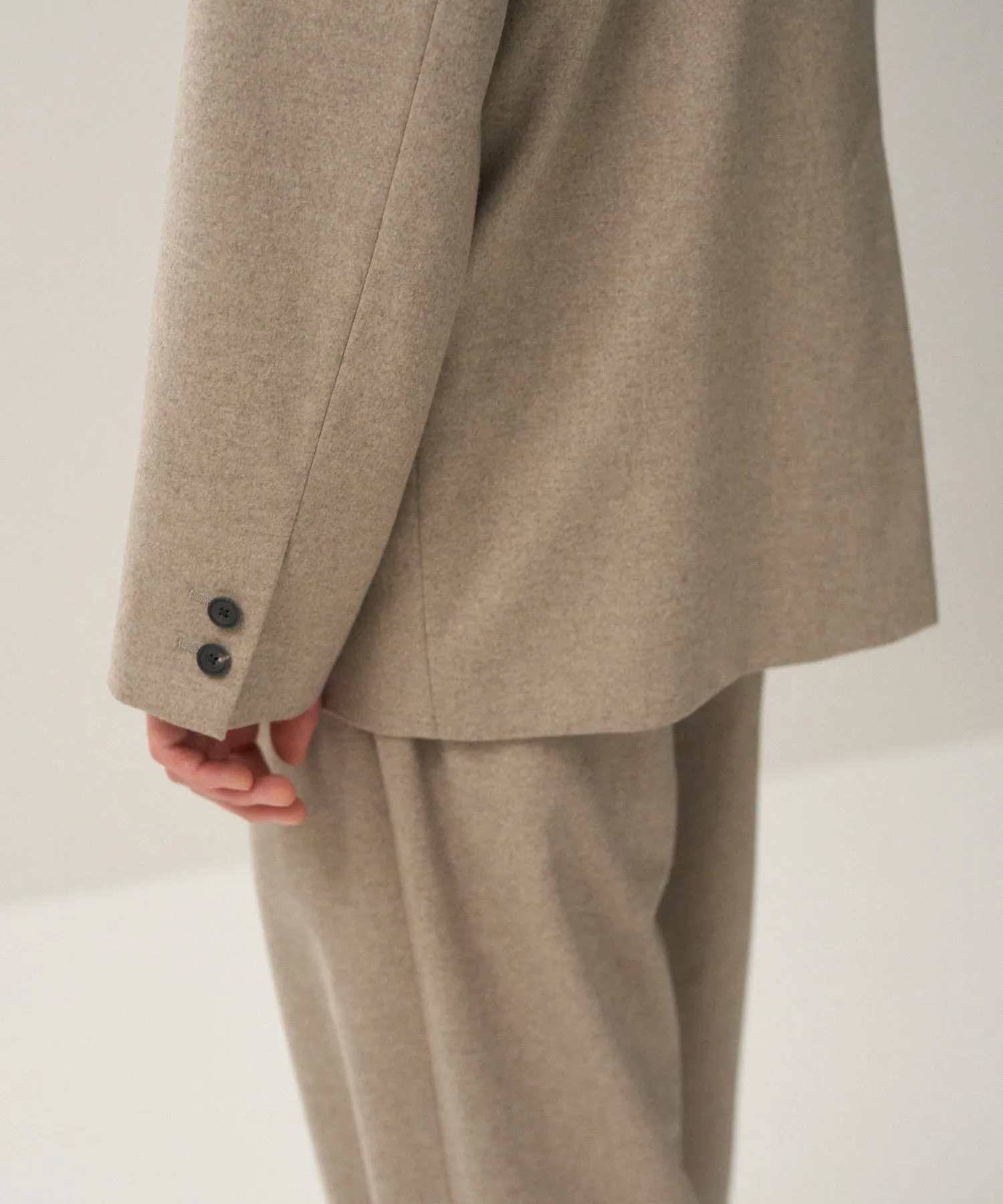 MERINO COLLEGE FLANNEL | TAILORED JACKET sold by ATON product image thumbnail 5