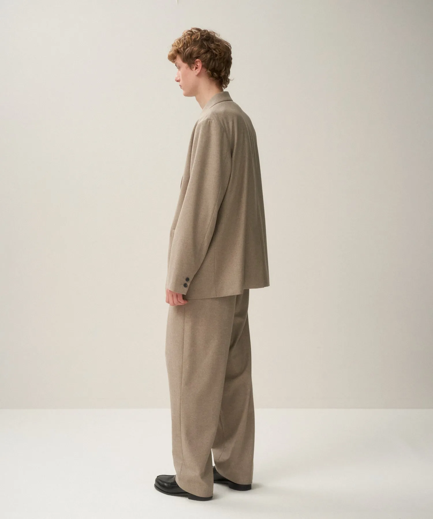 MERINO COLLEGE FLANNEL | TAILORED JACKET sold by ATON product image thumbnail 4