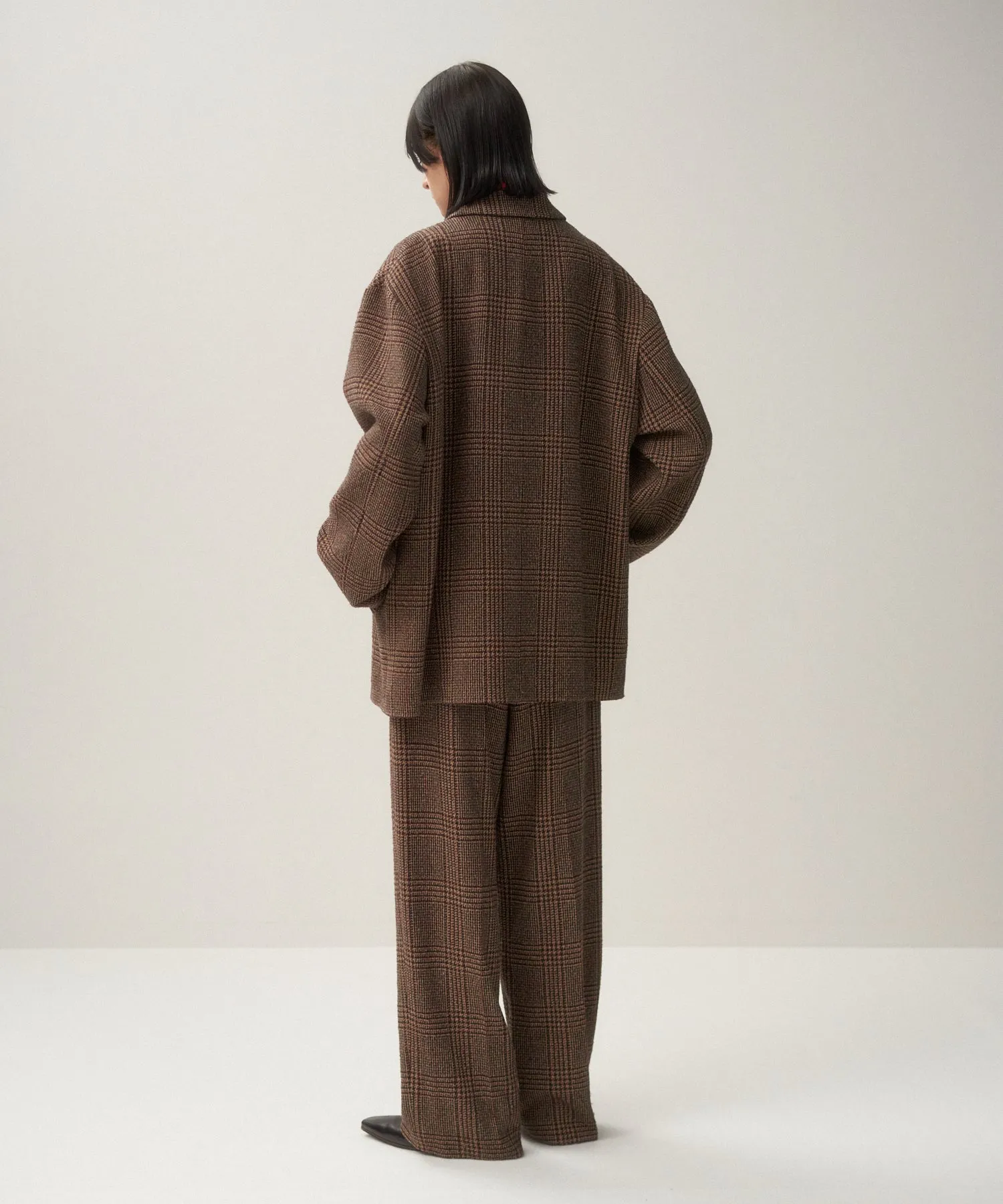 SILK TWEED | SHIRT JACKET sold by ATON product image thumbnail 4