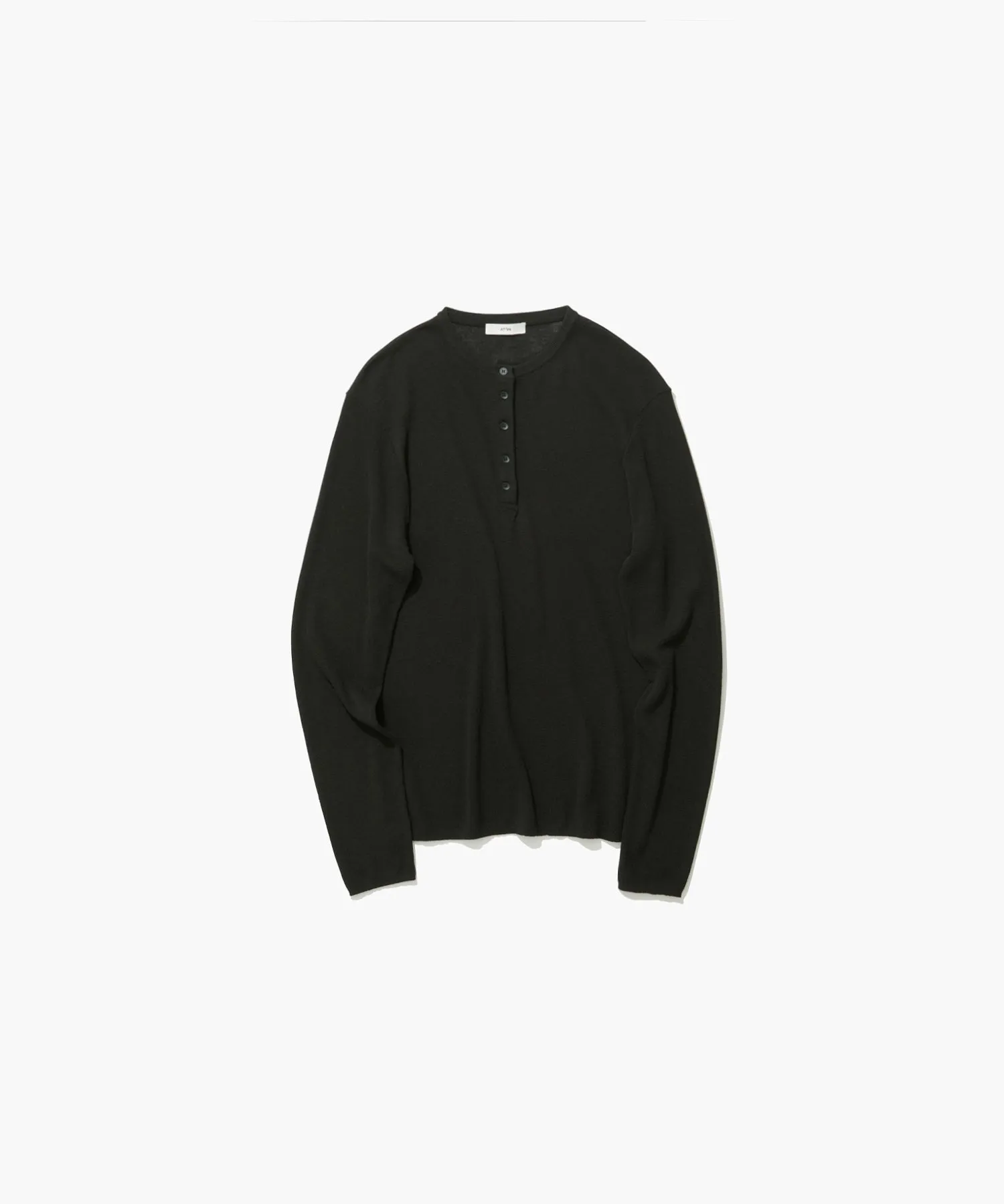 ROYAL WOOL CIRCULAR RIB | HENRYNECK SWEATER sold by ATON
