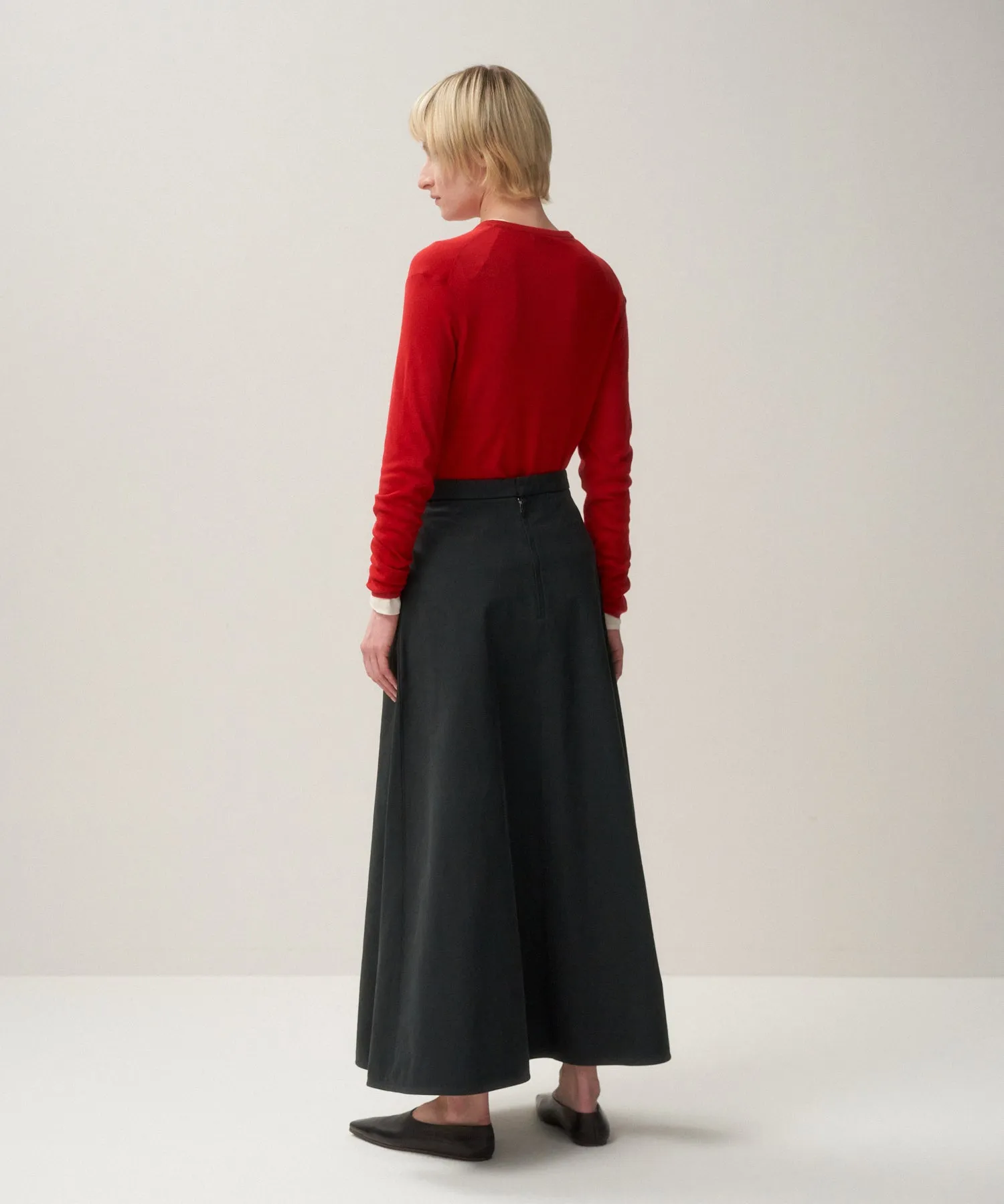 ROYAL WOOL CIRCULAR RIB | HENRYNECK SWEATER sold by ATON product image thumbnail 5