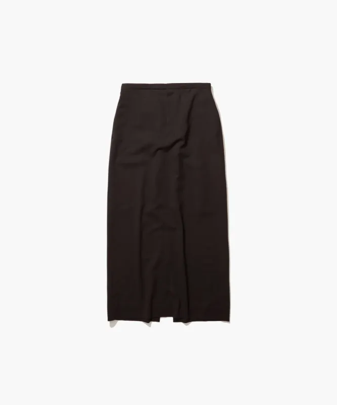 WOOL LAWN | STRAIGHT SKIRT sold by ATON