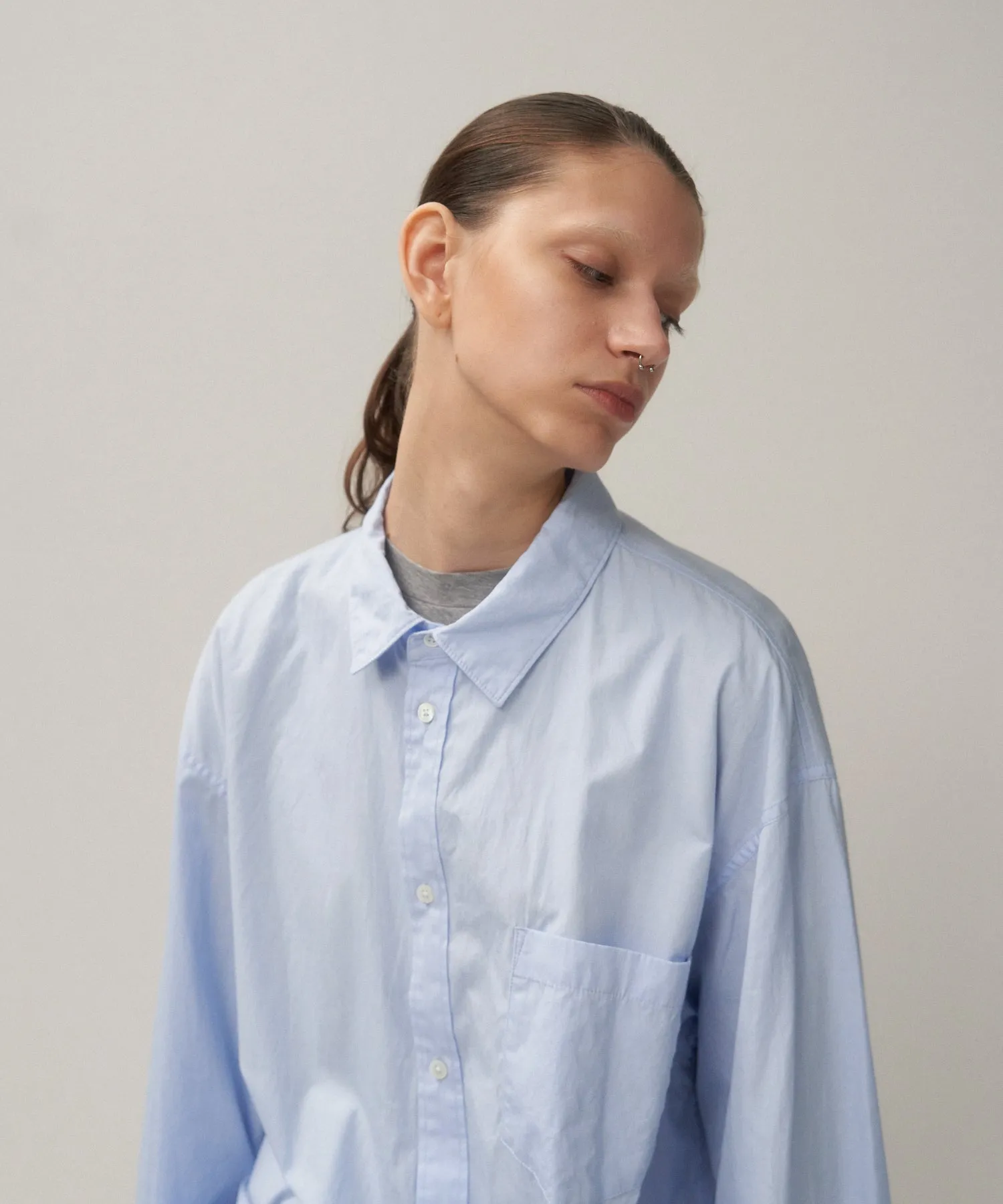 GIZA BROAD | WASHED SHIRT sold by ATON product image thumbnail 3
