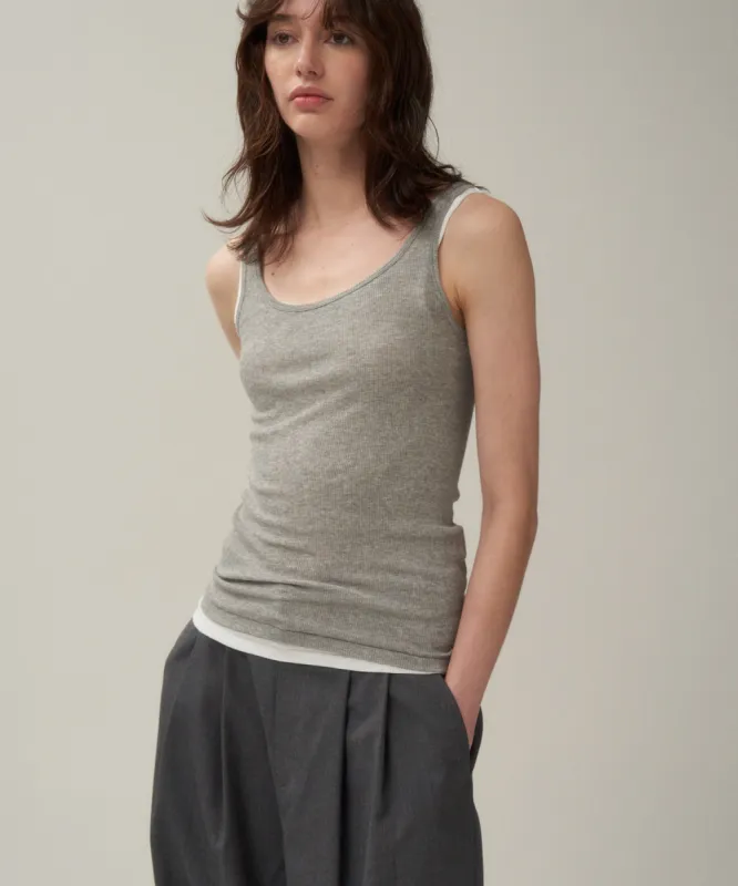 COMPACT RIB | TANK TOP sold by ATON