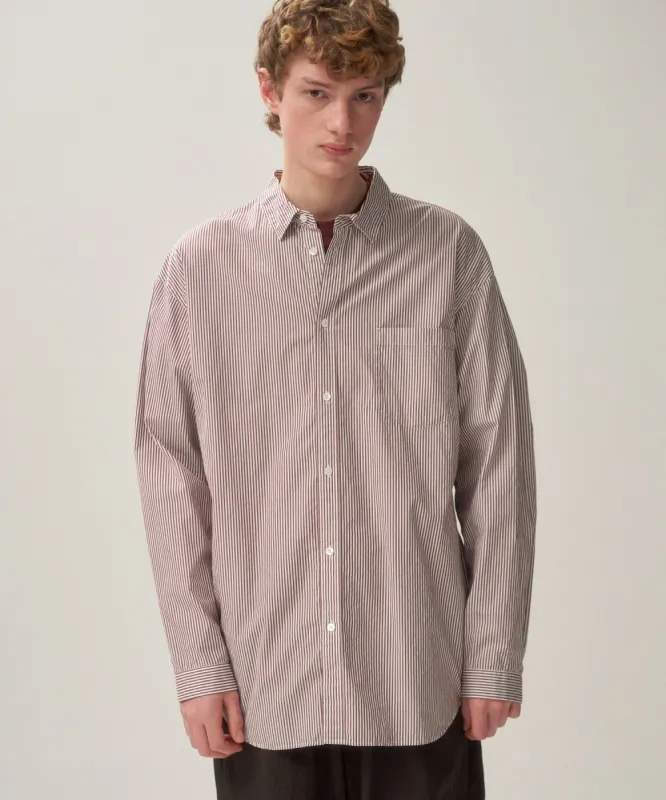 GIZA STRIPE | WASHED SHIRT sold by ATON