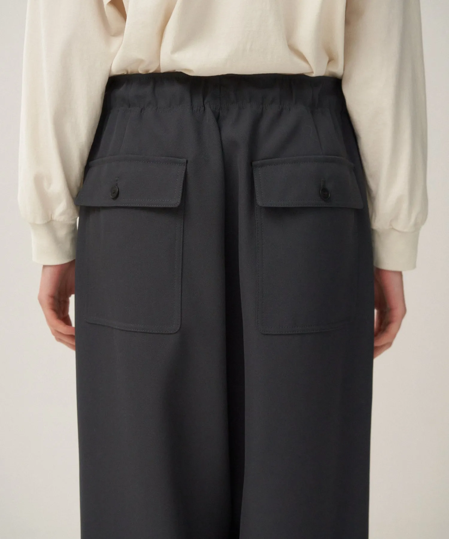 BACK SATIN | UTILITY PANTS sold by ATON product image thumbnail 5