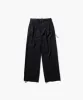 TECHNO WOOL TWILL | TUCKED EASY PANTS sold by ATON