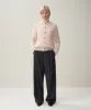 TECHNO WOOL TWILL | TUCKED EASY PANTS sold by ATON