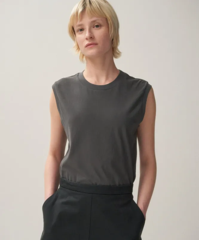 FRESCA NUBACK | TANKTOP sold by ATON