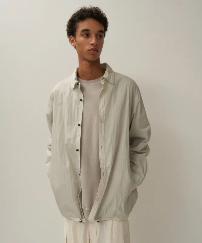 HAND DYED NYLON | SHIRT JACKET made by ATON