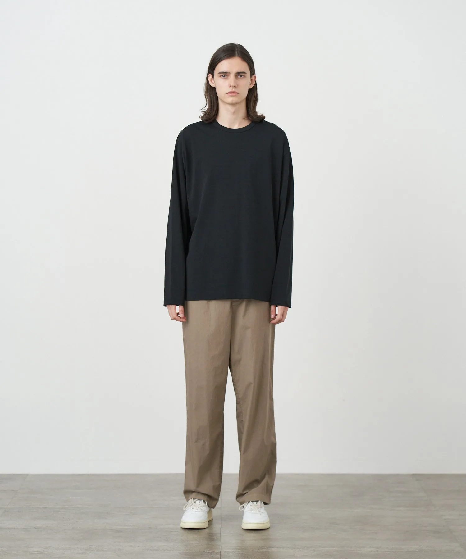 DRY COTTON JERSEY | L/S T-SHIRT sold by ATON product image thumbnail 3