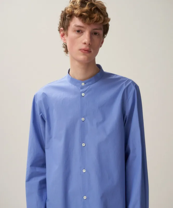 SUVIN BROAD | BAND COLLAR SHIRT made by ATON