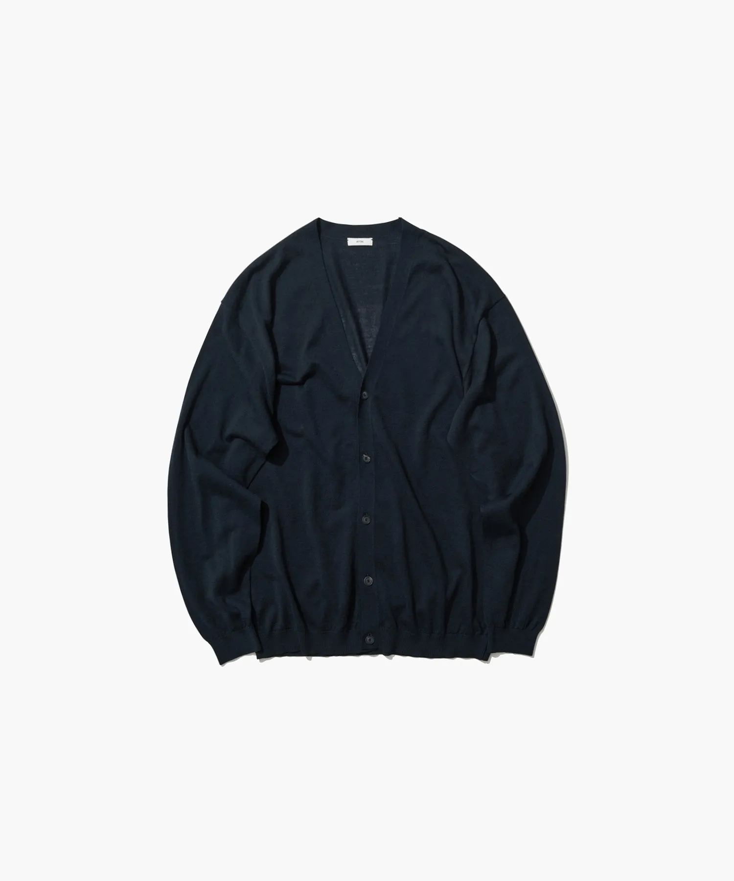 NUBUCK SILK COTTON | OVERSIZED CARDIGAN sold by ATON product image thumbnail 4