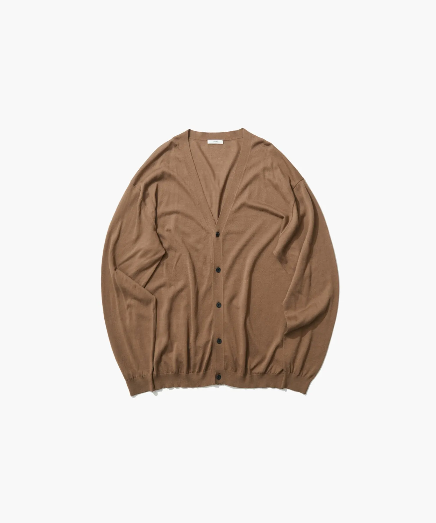 NUBUCK SILK COTTON | OVERSIZED CARDIGAN sold by ATON product image thumbnail 5