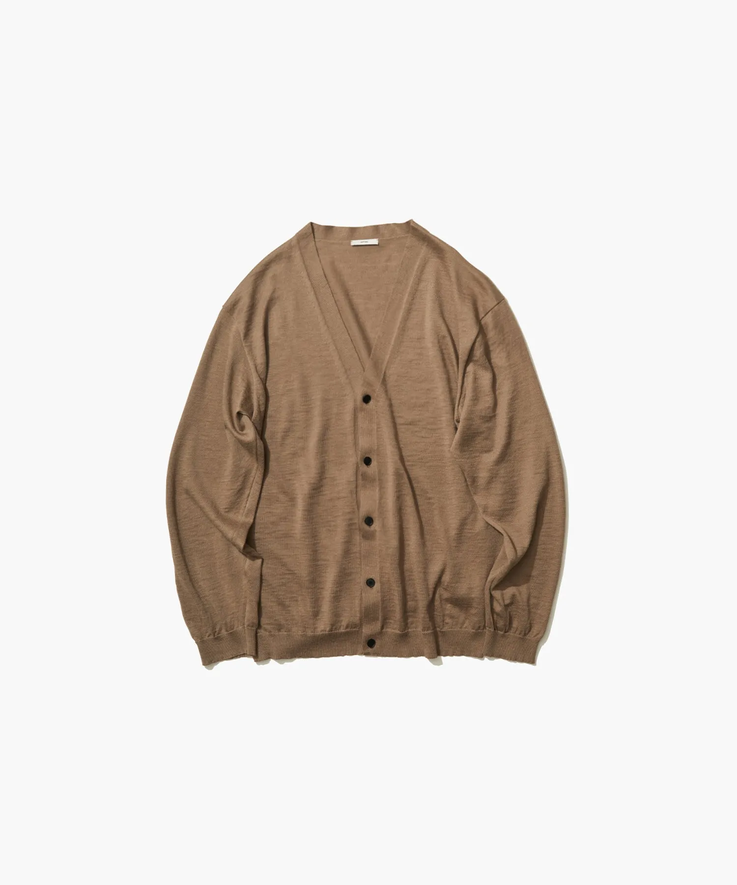 RAMIE CASHMERE | V-NECK KNIT CARDIGAN sold by ATON product image thumbnail 3