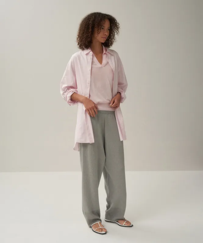 50/3 ORGANIC SMOOTH | TAPERED KNIT PANTS sold by ATON
