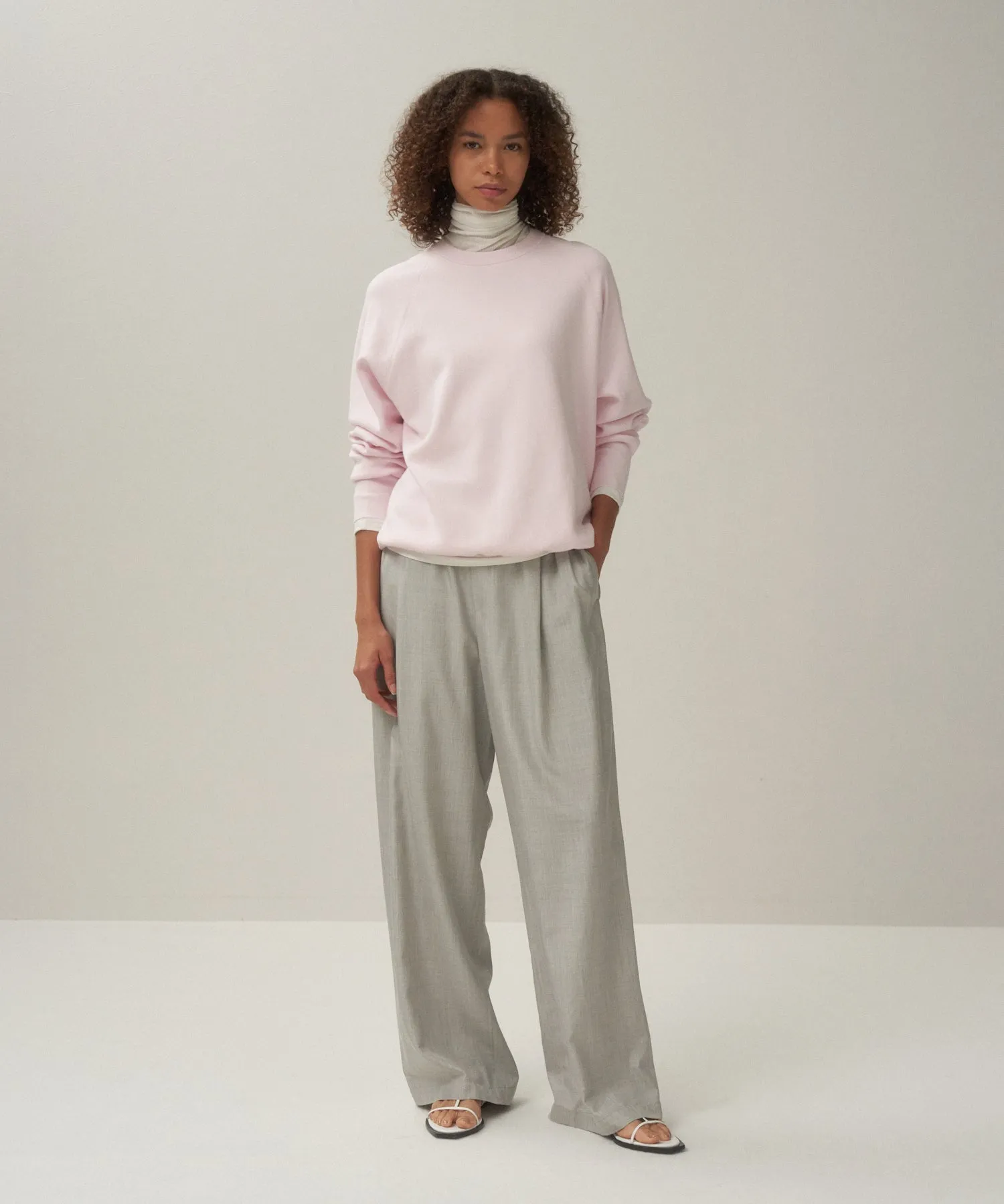 50/3 ORGANIC SMOOTH | CREWNECK SWEATER sold by ATON product image thumbnail 2