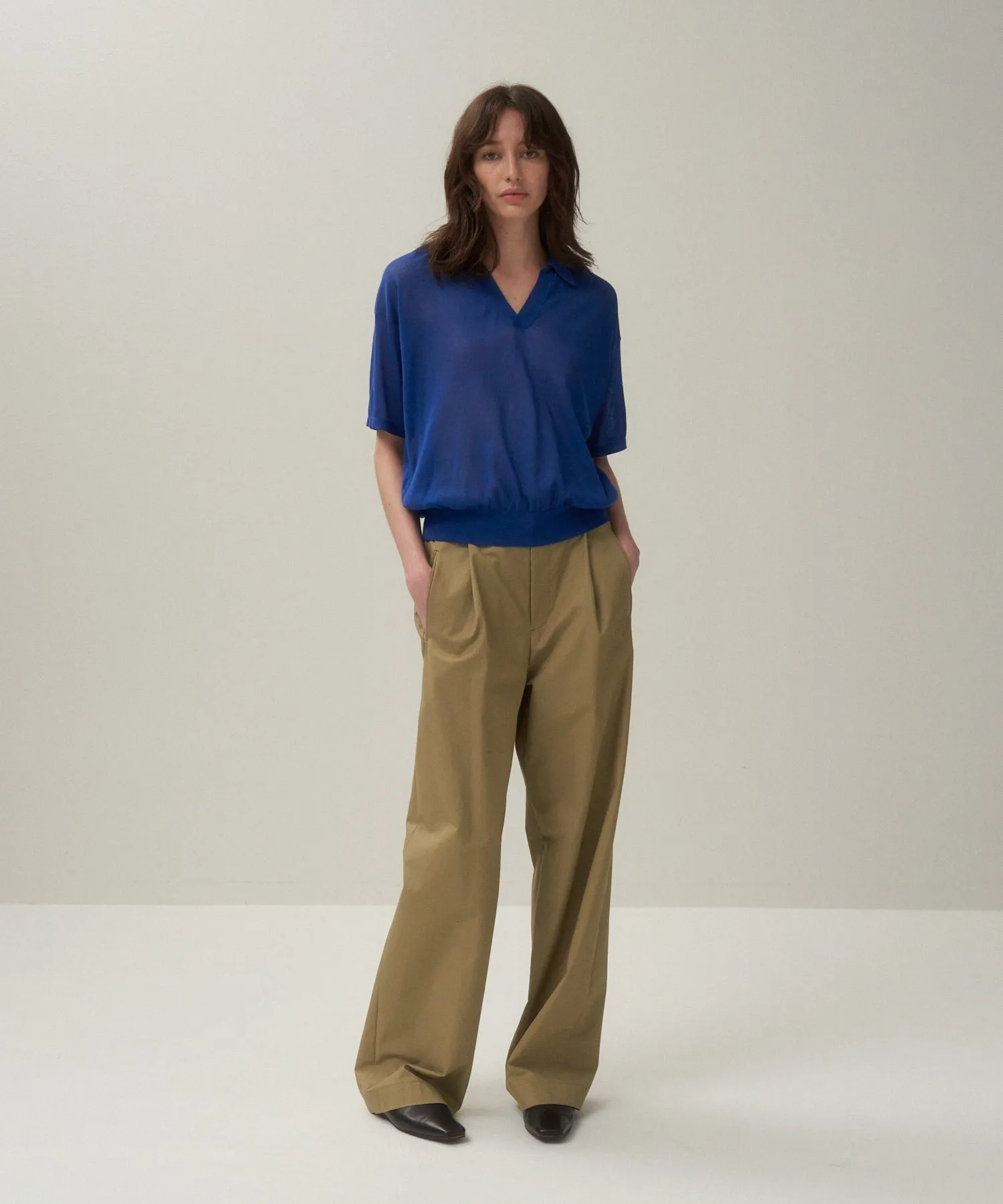 ORGANIC COTTON TWILL | EASY PANTS sold by ATON product image thumbnail 5