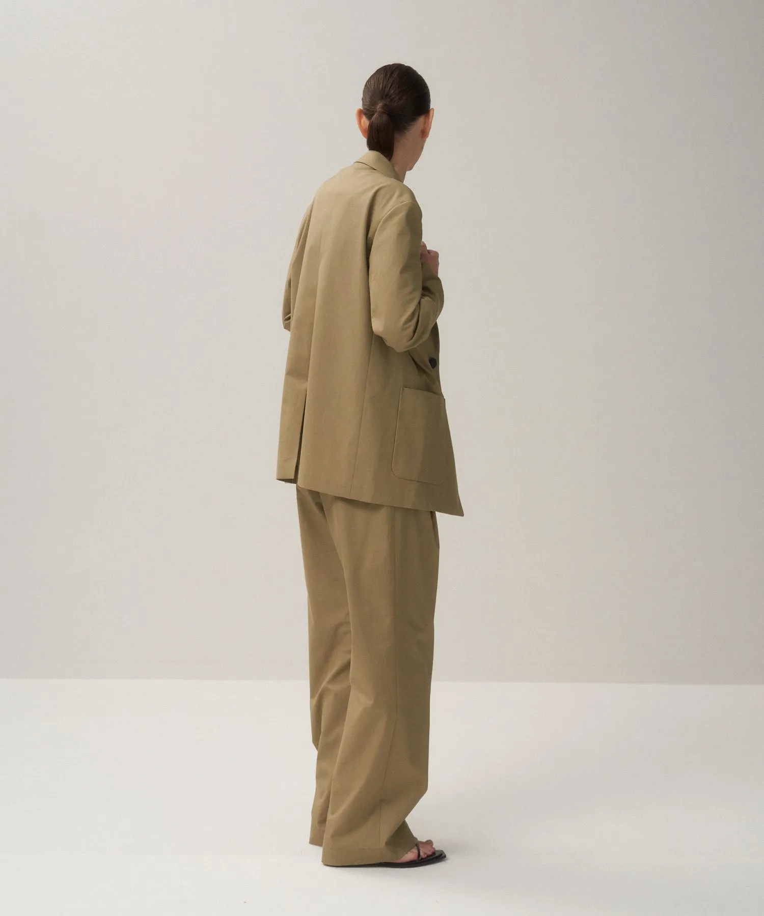 ORGANIC COTTON TWILL | EASY PANTS sold by ATON product image thumbnail 4