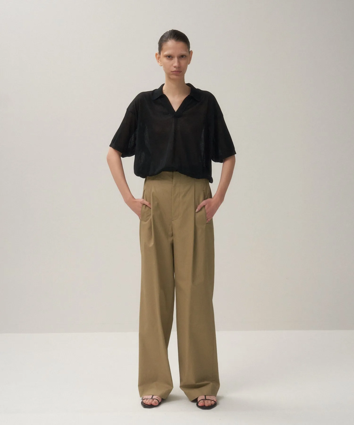 ORGANIC COTTON TWILL | EASY PANTS sold by ATON