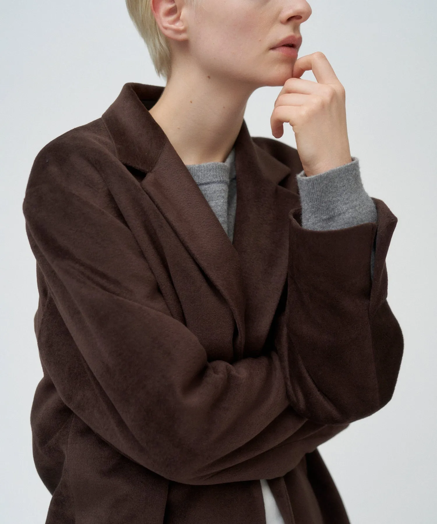 SILK MOSSA | TAILORED JACKET sold by ATON product image thumbnail 3