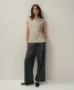 LINEN JERSEY | POLO TANK TOP sold by ATON