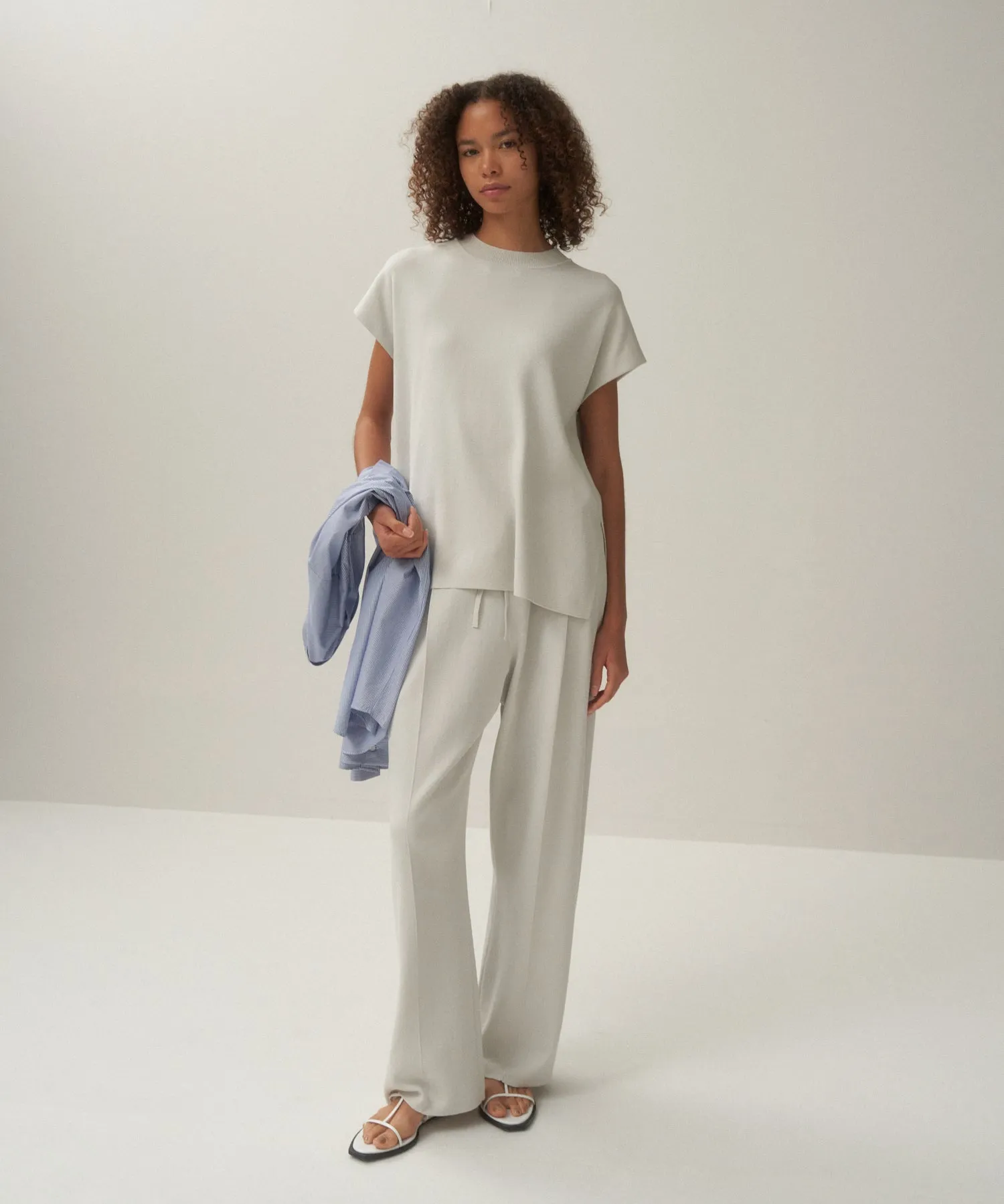 50/2 NATURAL DYED ORGANIC | STRAIGHT EASY PANTS sold by ATON product image thumbnail 4