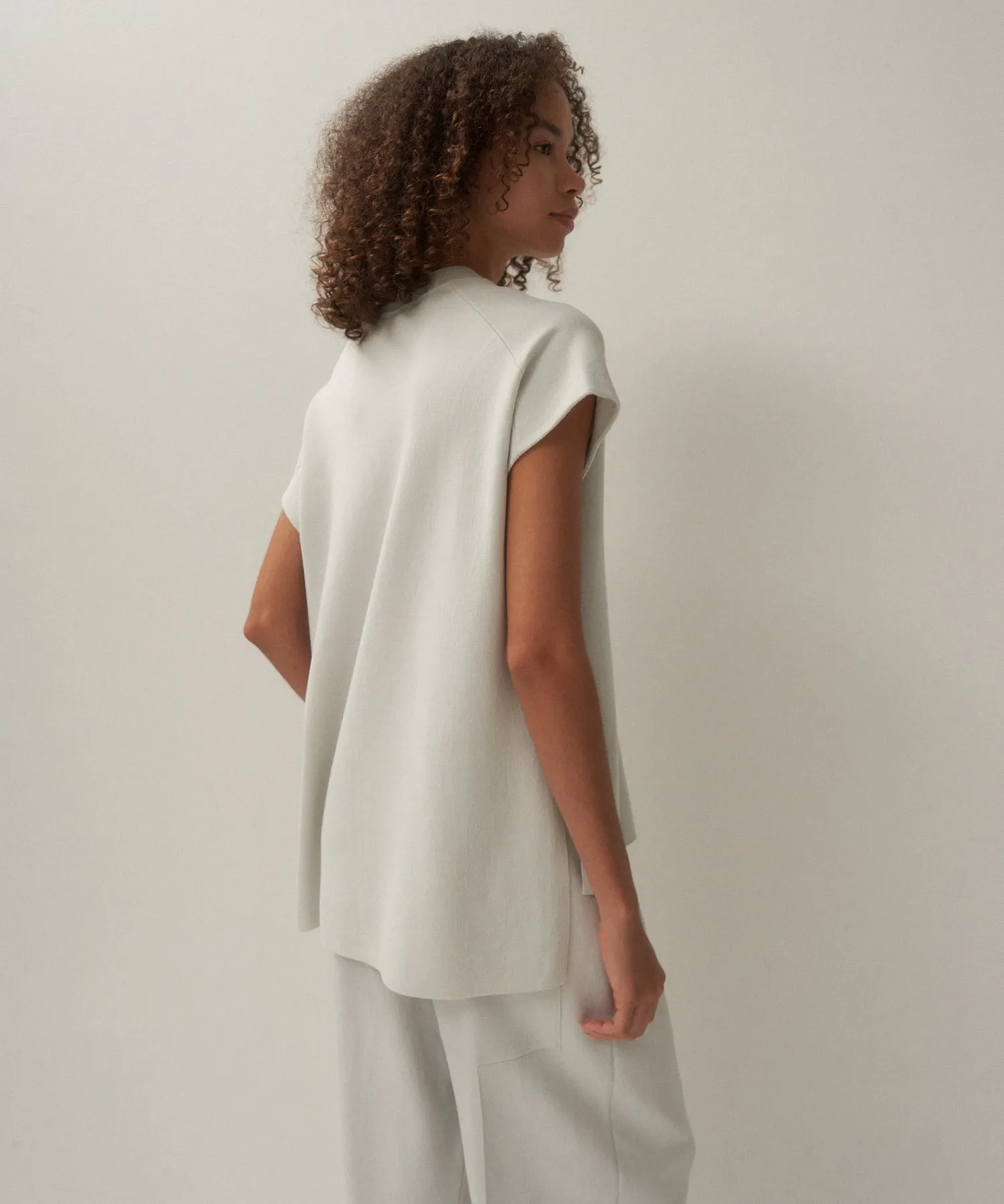 50/2 NATURAL DYED ORGANIC | MOCKNECK PULLOVER sold by ATON product image thumbnail 4